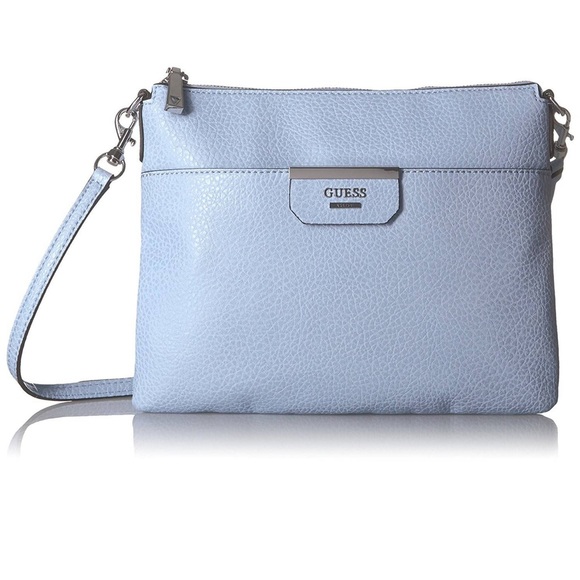 Guess Powder Blue Satchel - Picture 5 of 17
